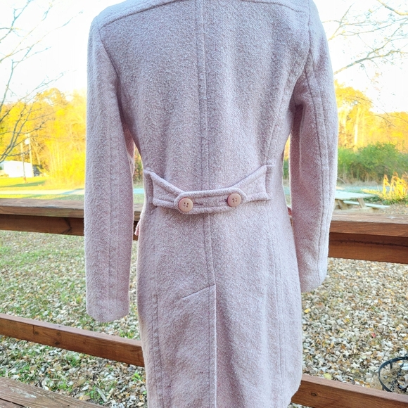 LAST CHANCE Izzi Collections Light Pink longcoat - Picture 12 of 13